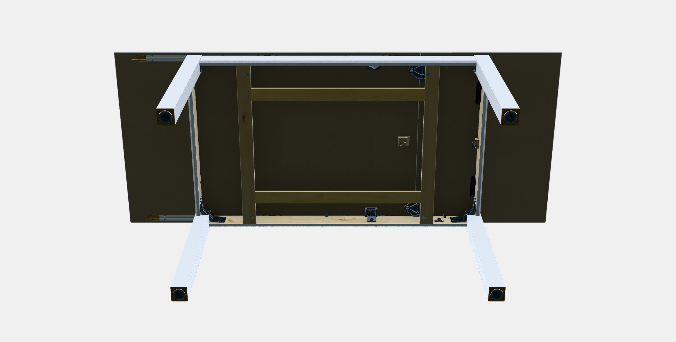 LANEBERG Extendable table 1 3D model_12