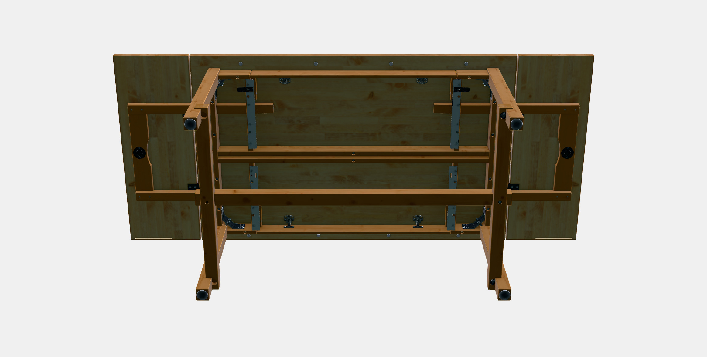 NORDVIKEN Extendable table 1 3D model_10