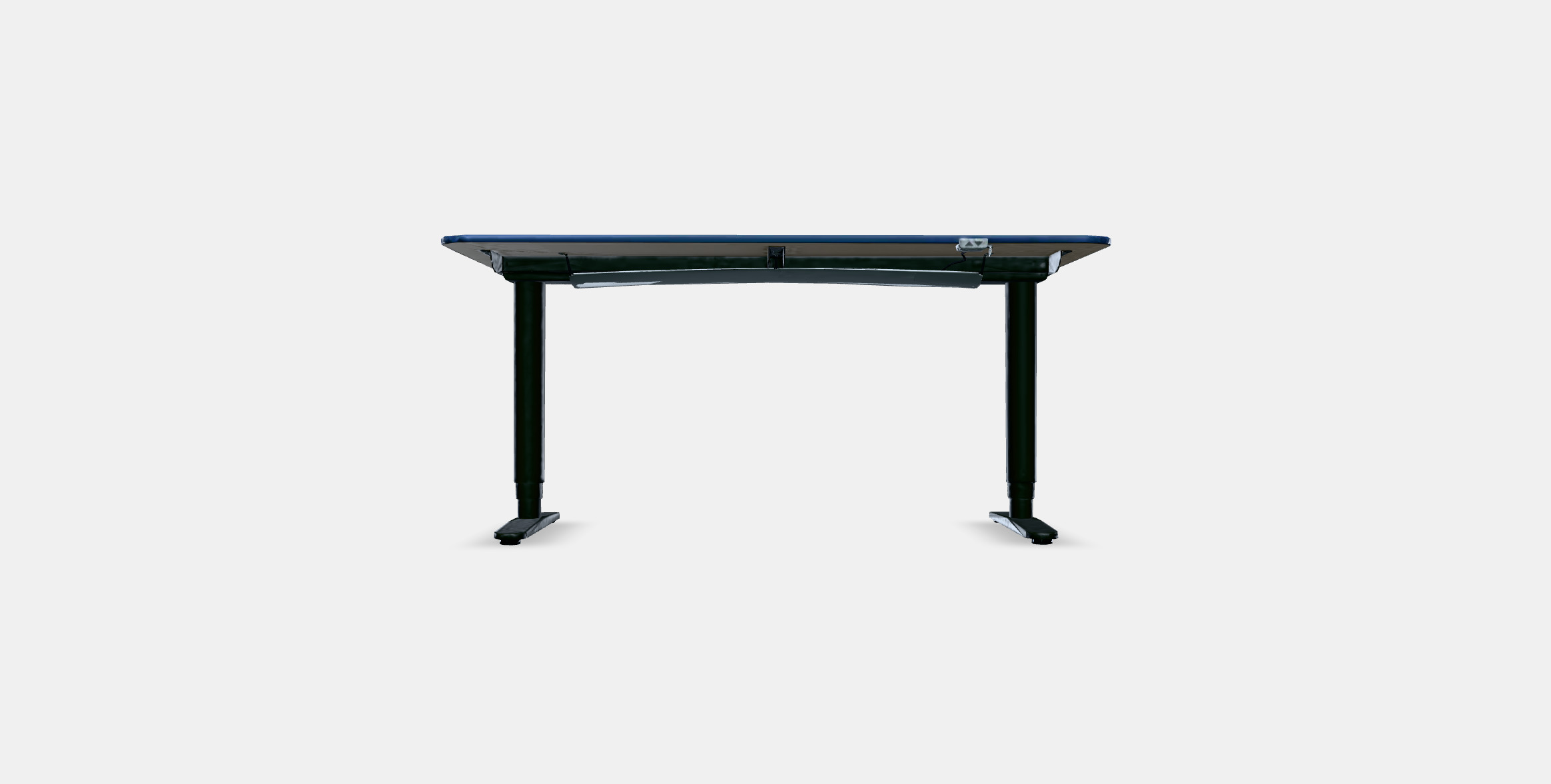 BEKANT Desk sit-stand 2 Low-poly 3D model_9