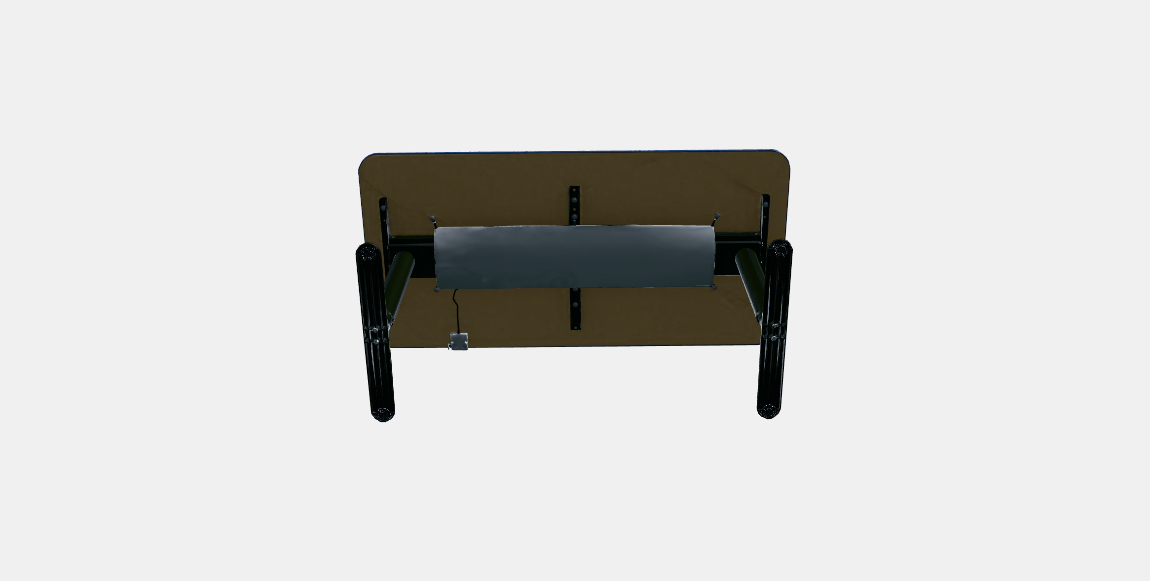 BEKANT Desk sit-stand 2 Low-poly 3D model_7