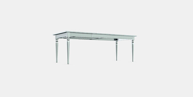 INGATORP Extendable table 2 3D model