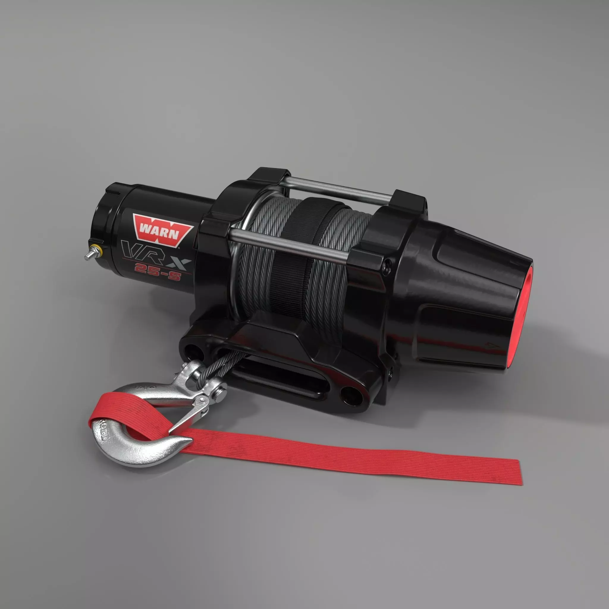 Electric Winch Car 3D model_0