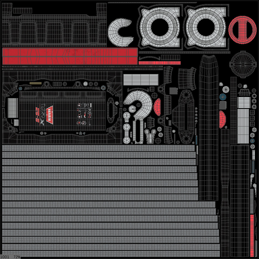 Electric Winch Car 3D model_9