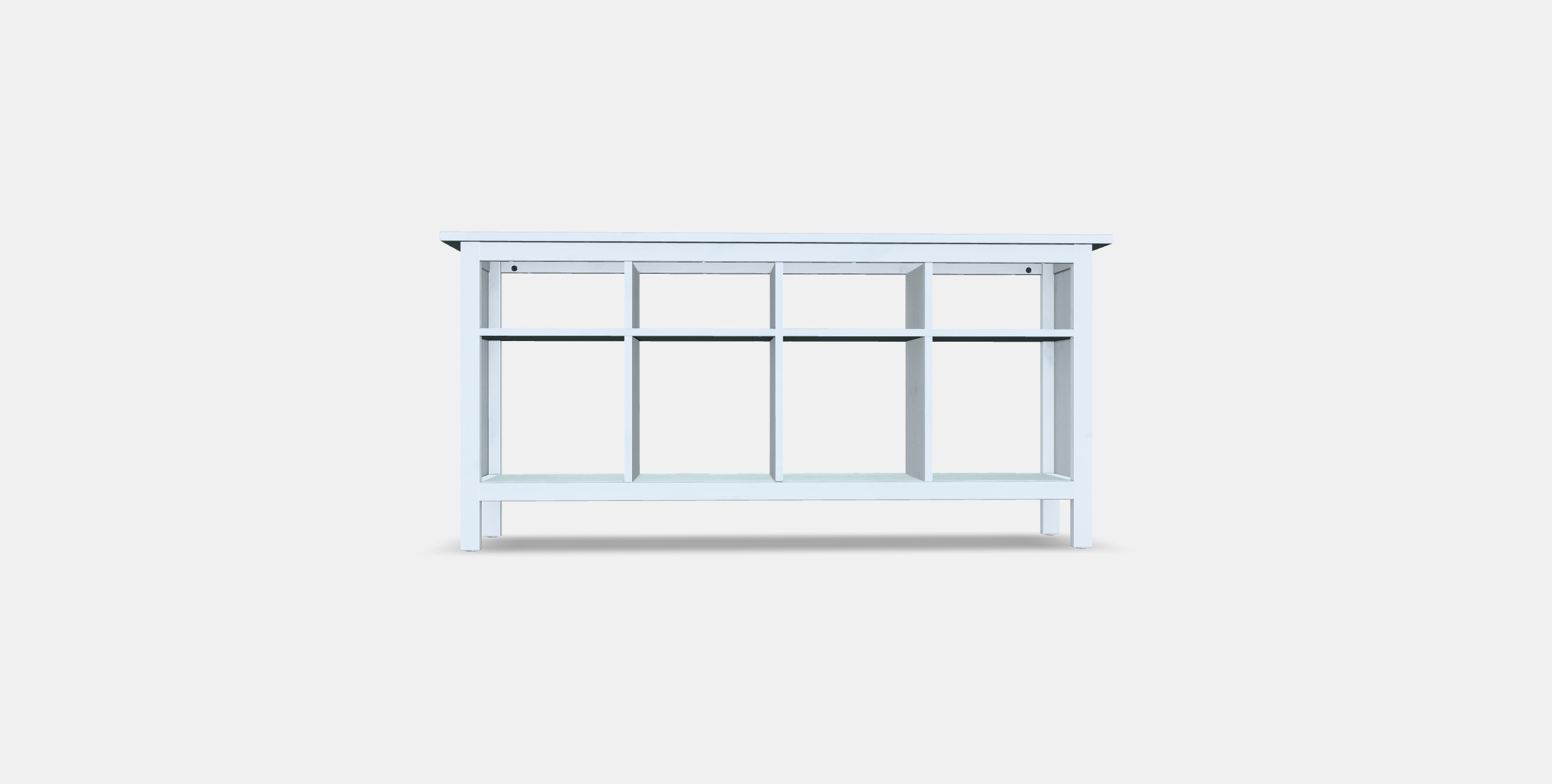 HEMNES Console table 3D model_14