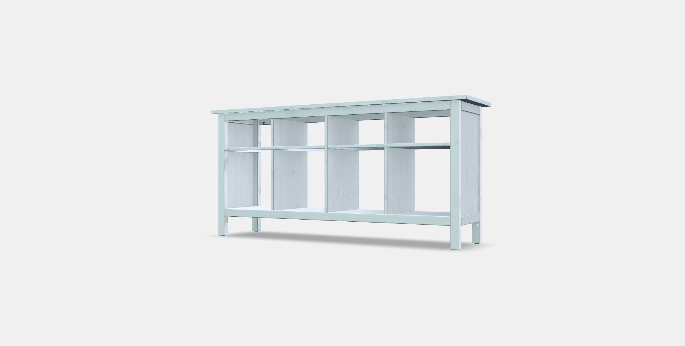 HEMNES Console table 3D model_11