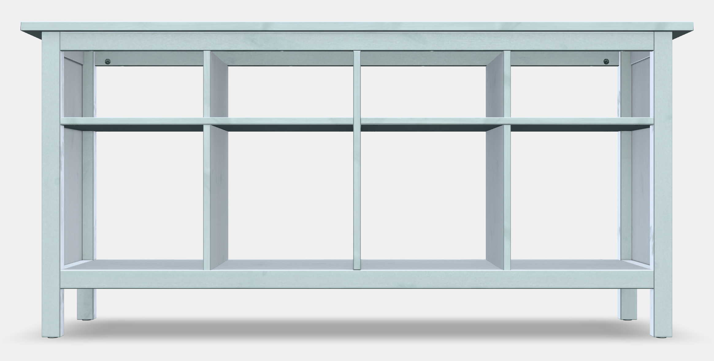 HEMNES Console table 3D model_12