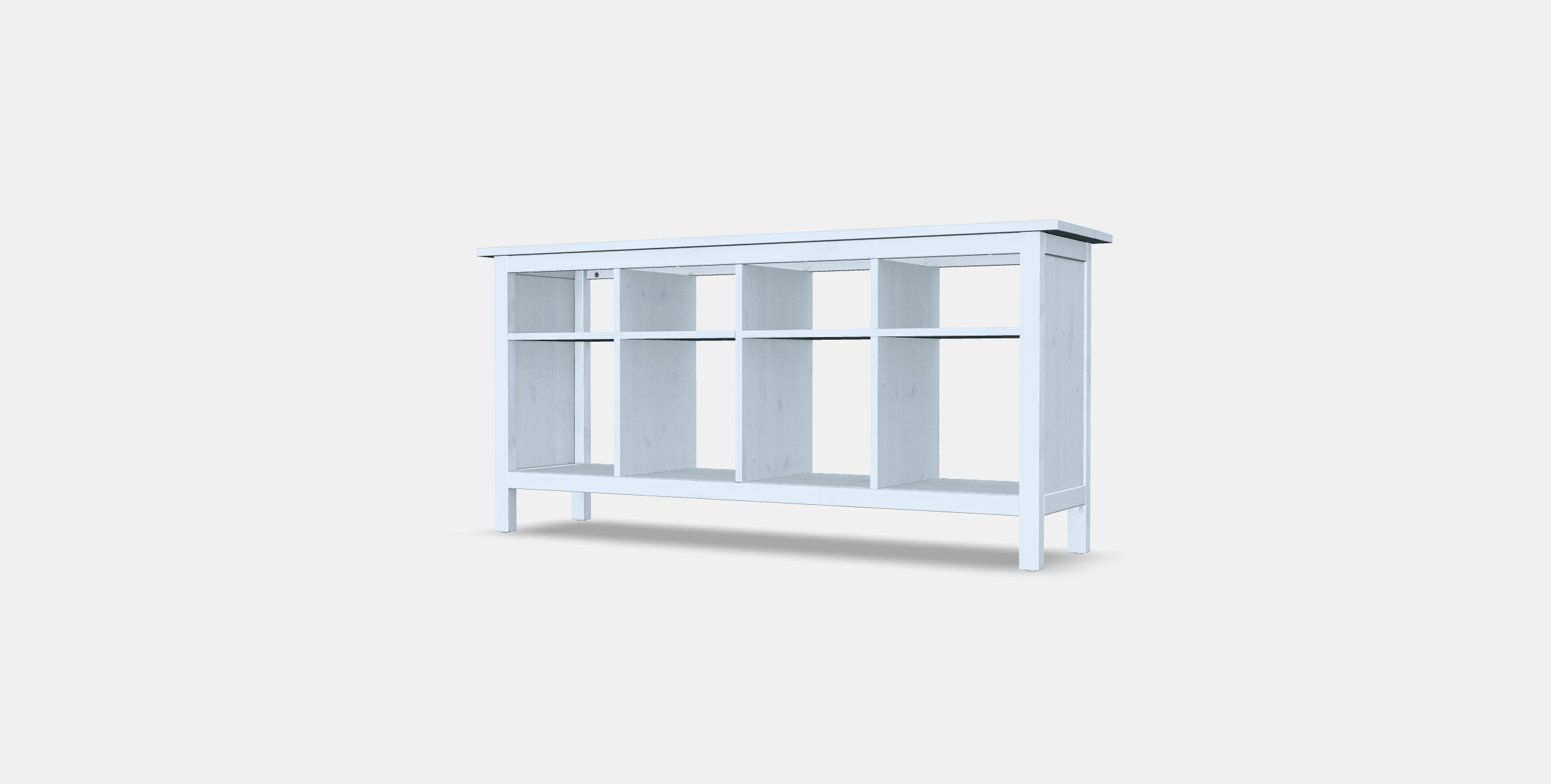 HEMNES Console table 3D model_2