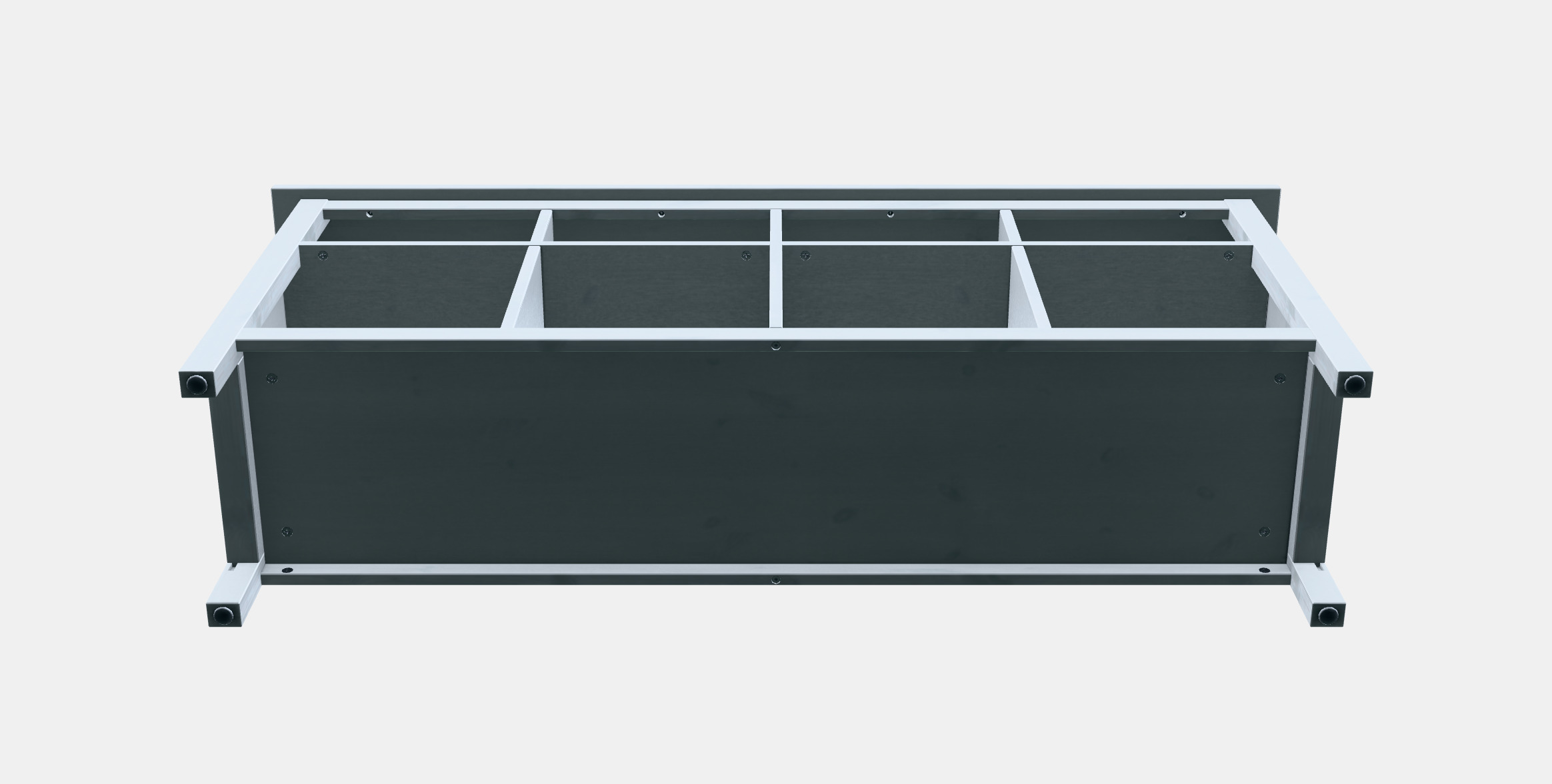 HEMNES Console table 3D model_8