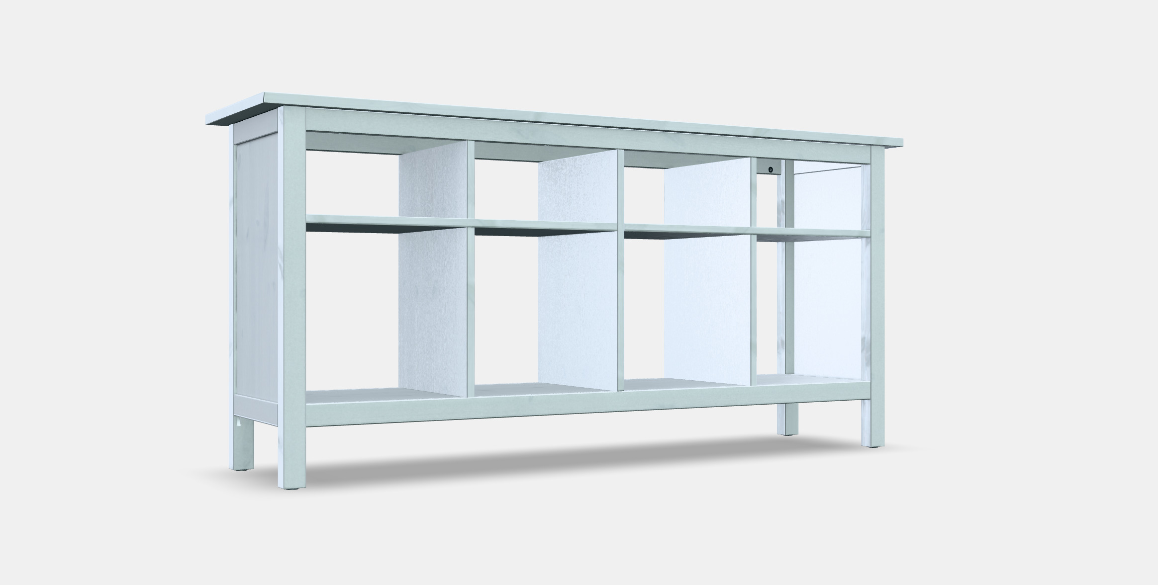 HEMNES Console table 3D model_10