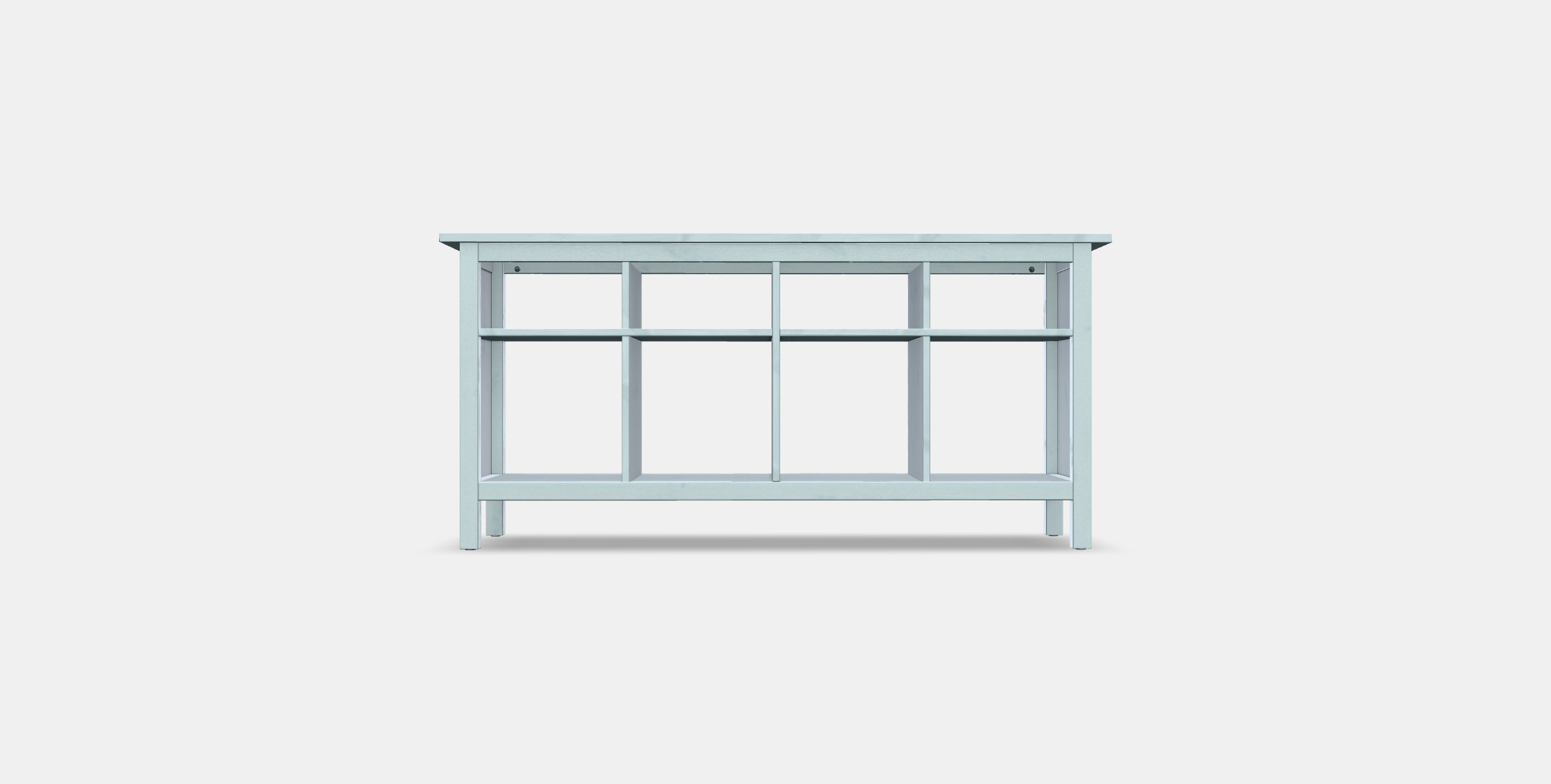HEMNES Console table 3D model_6