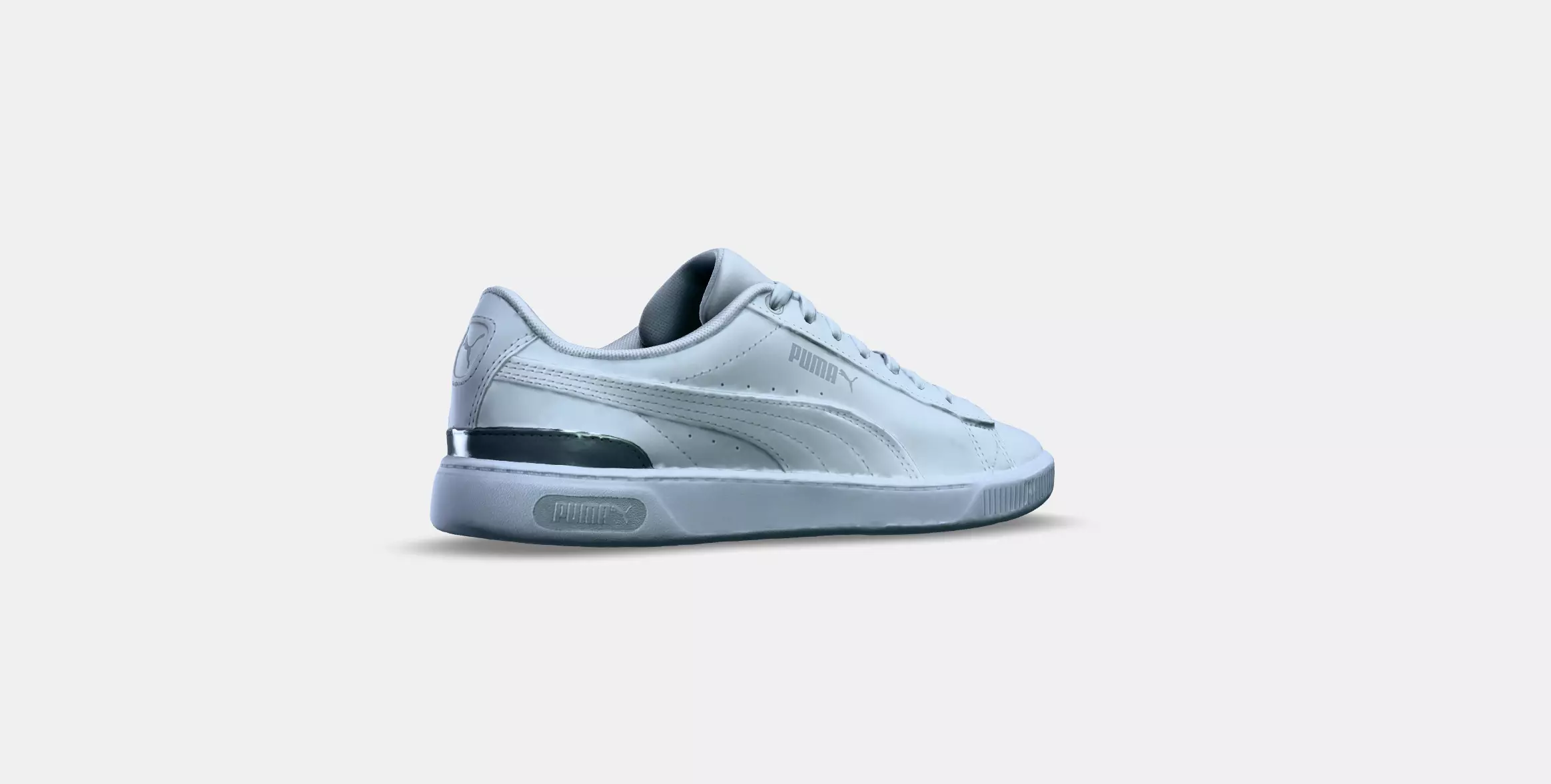 PUMA VIKKY V3 SPACE METALLICS WHITE 3D model