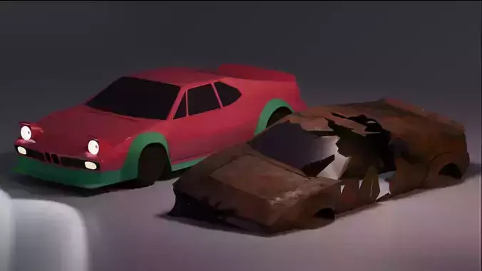 BMW m1 blender RBC RIGGED 