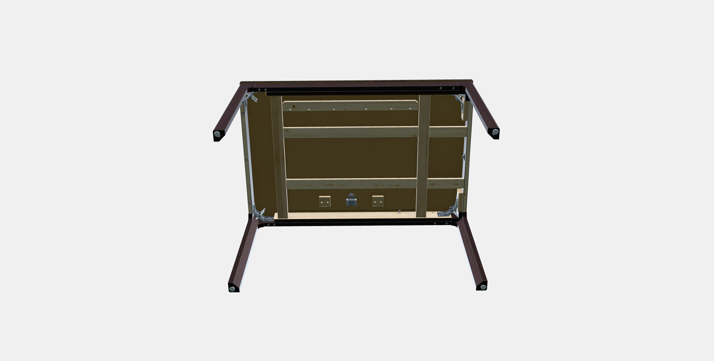 EKEDALEN Extendable table 4 3D model_4