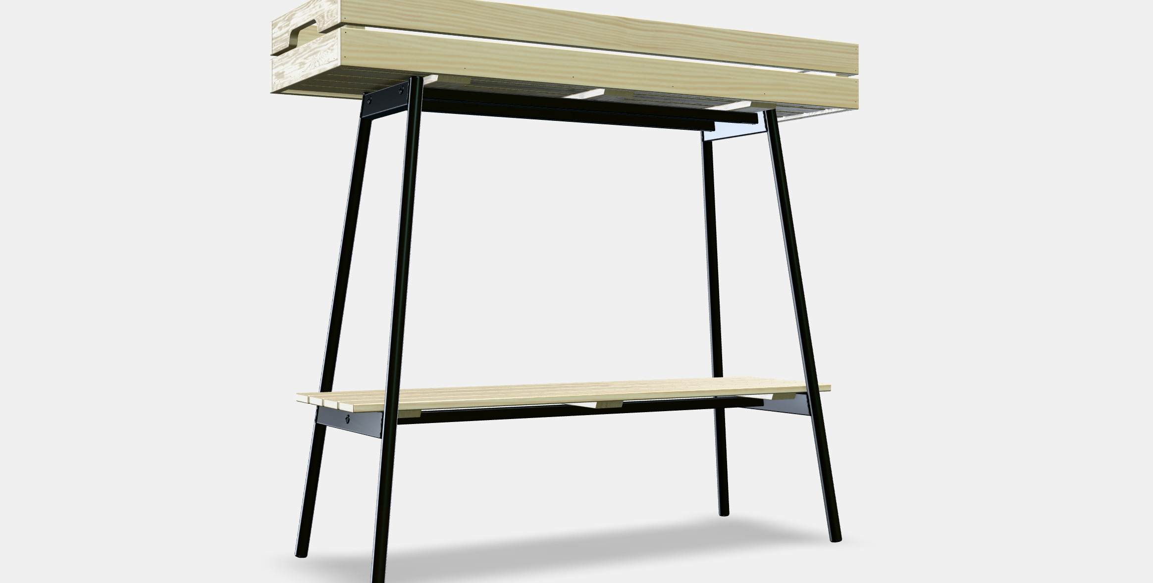 VANILLA ROD Plant stand 3D model_9