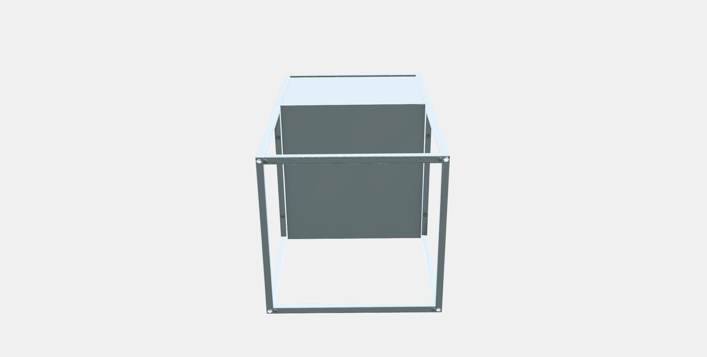 VIKHAMMER Bedside table Low-poly 3D model_6