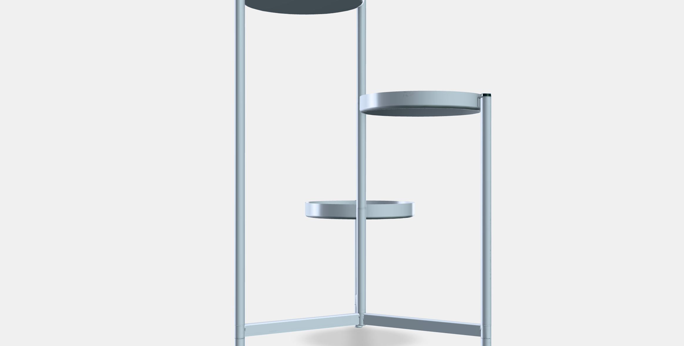 OLIVBLAD Plant stand 2 Low-poly 3D model_9