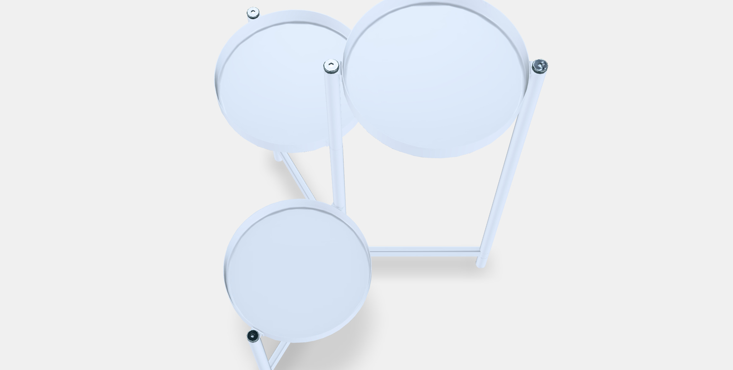 OLIVBLAD Plant stand 2 Low-poly 3D model_4