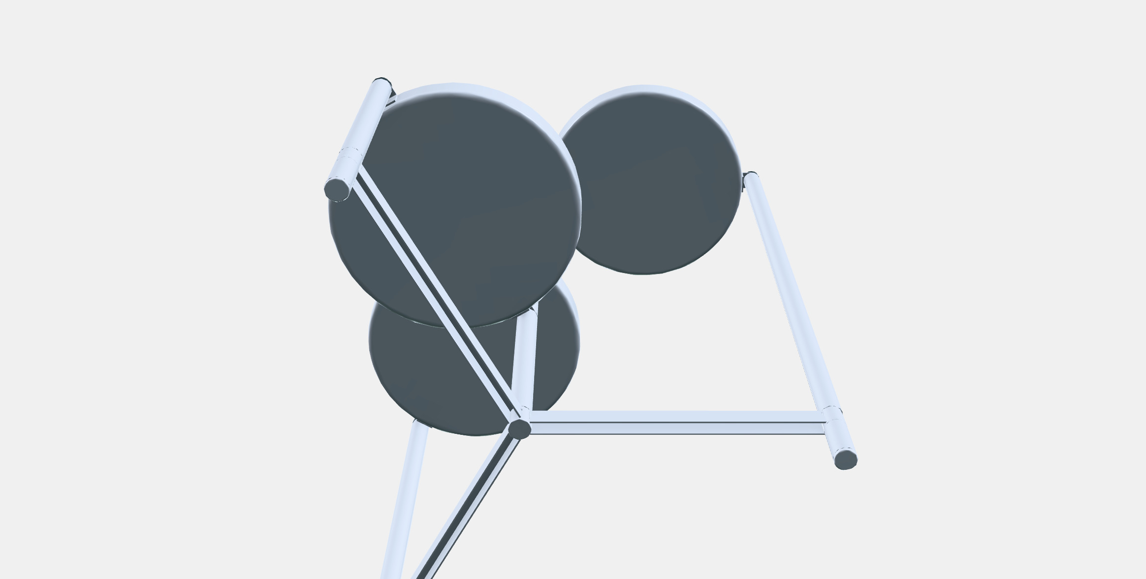 OLIVBLAD Plant stand 2 Low-poly 3D model_8