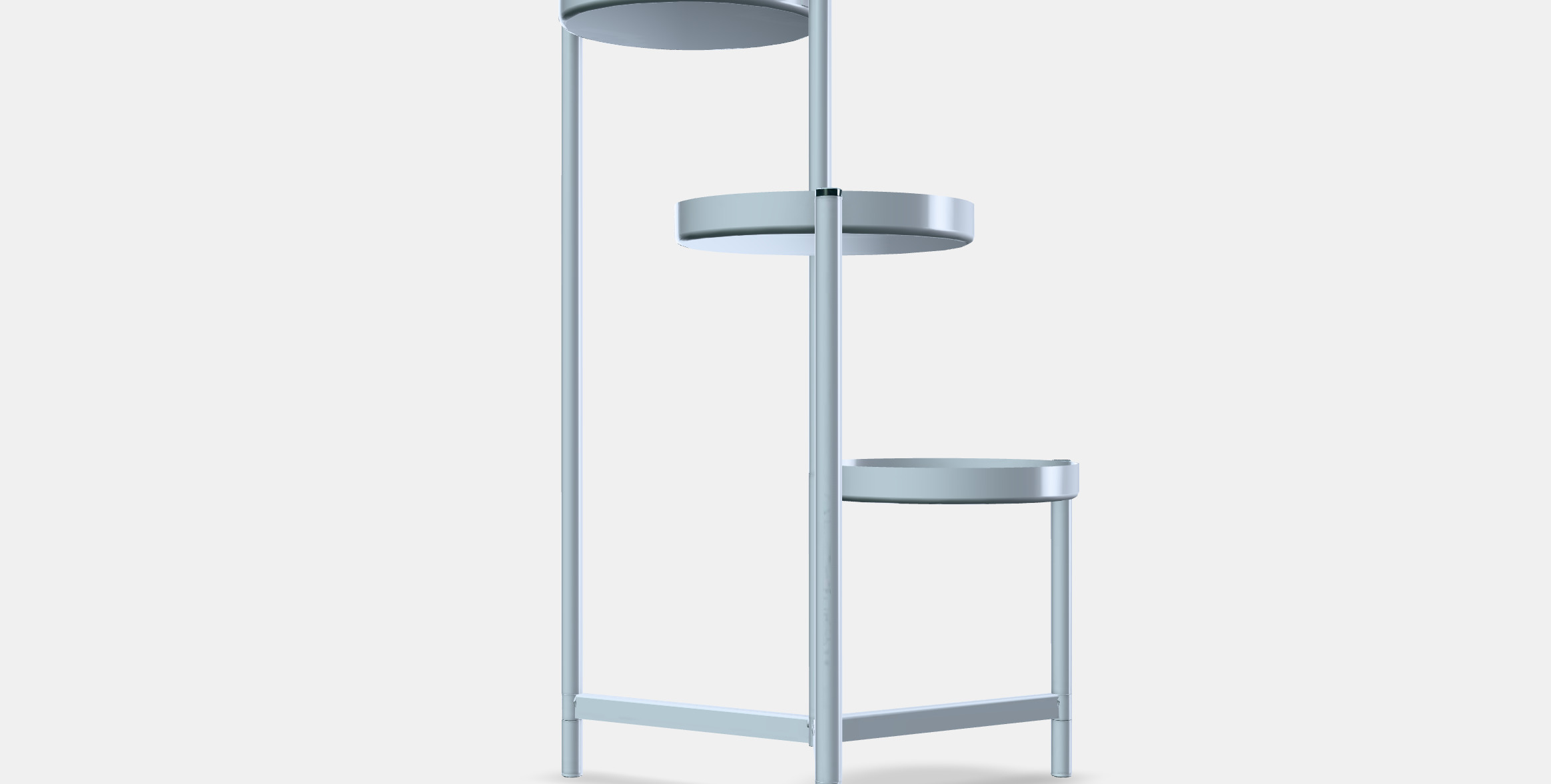 OLIVBLAD Plant stand 2 Low-poly 3D model_13