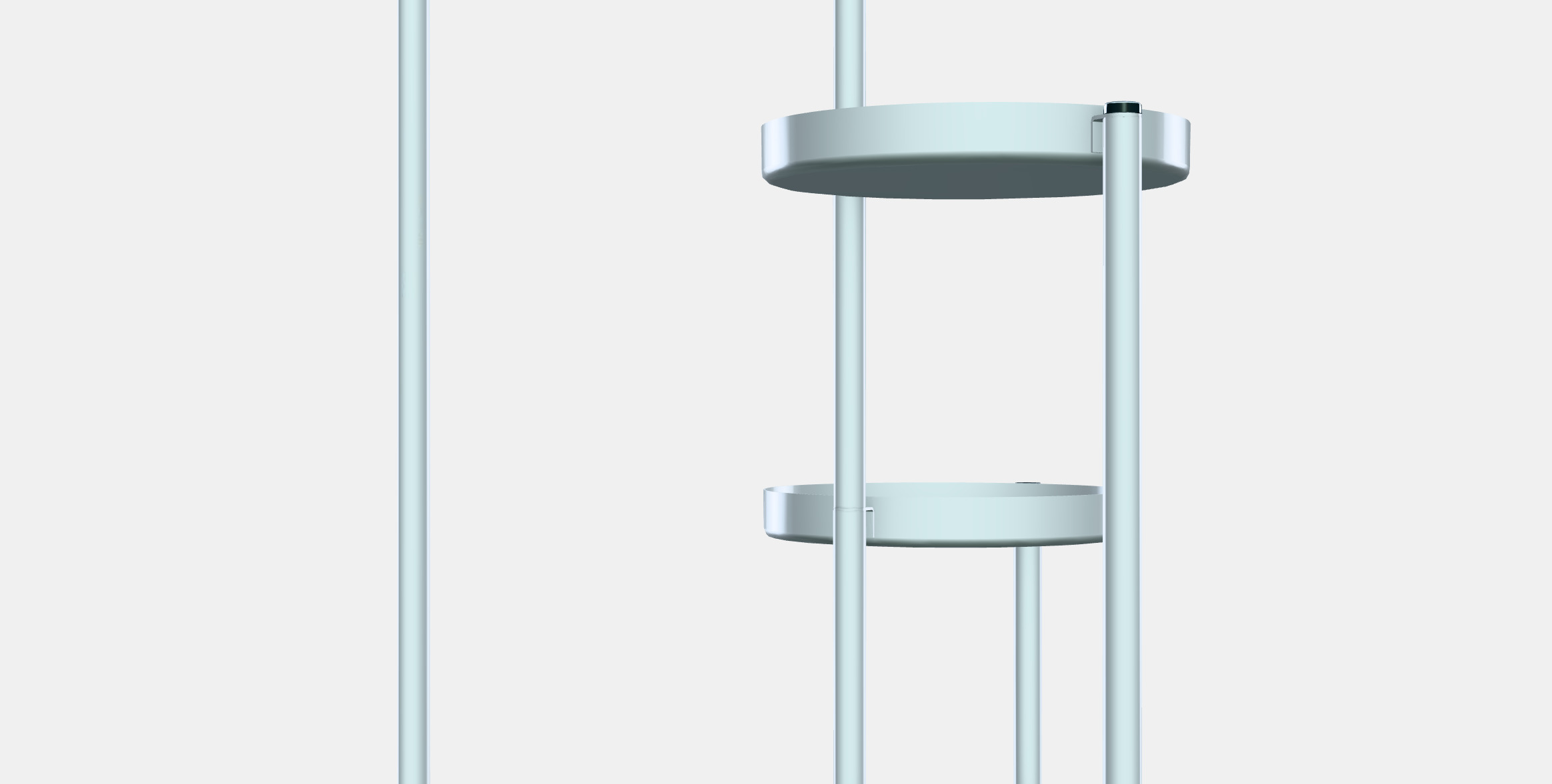 OLIVBLAD Plant stand 4 Low-poly 3D model_11