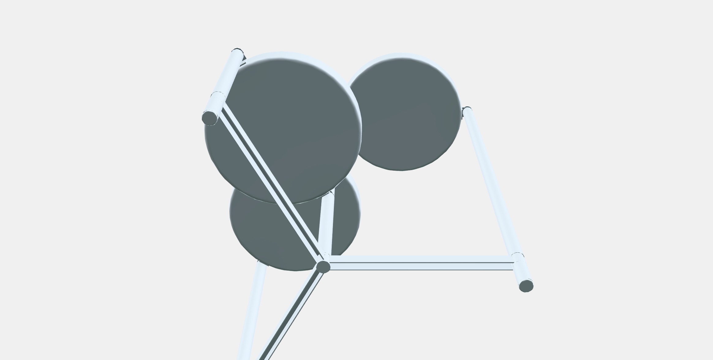 OLIVBLAD Plant stand 4 Low-poly 3D model_8