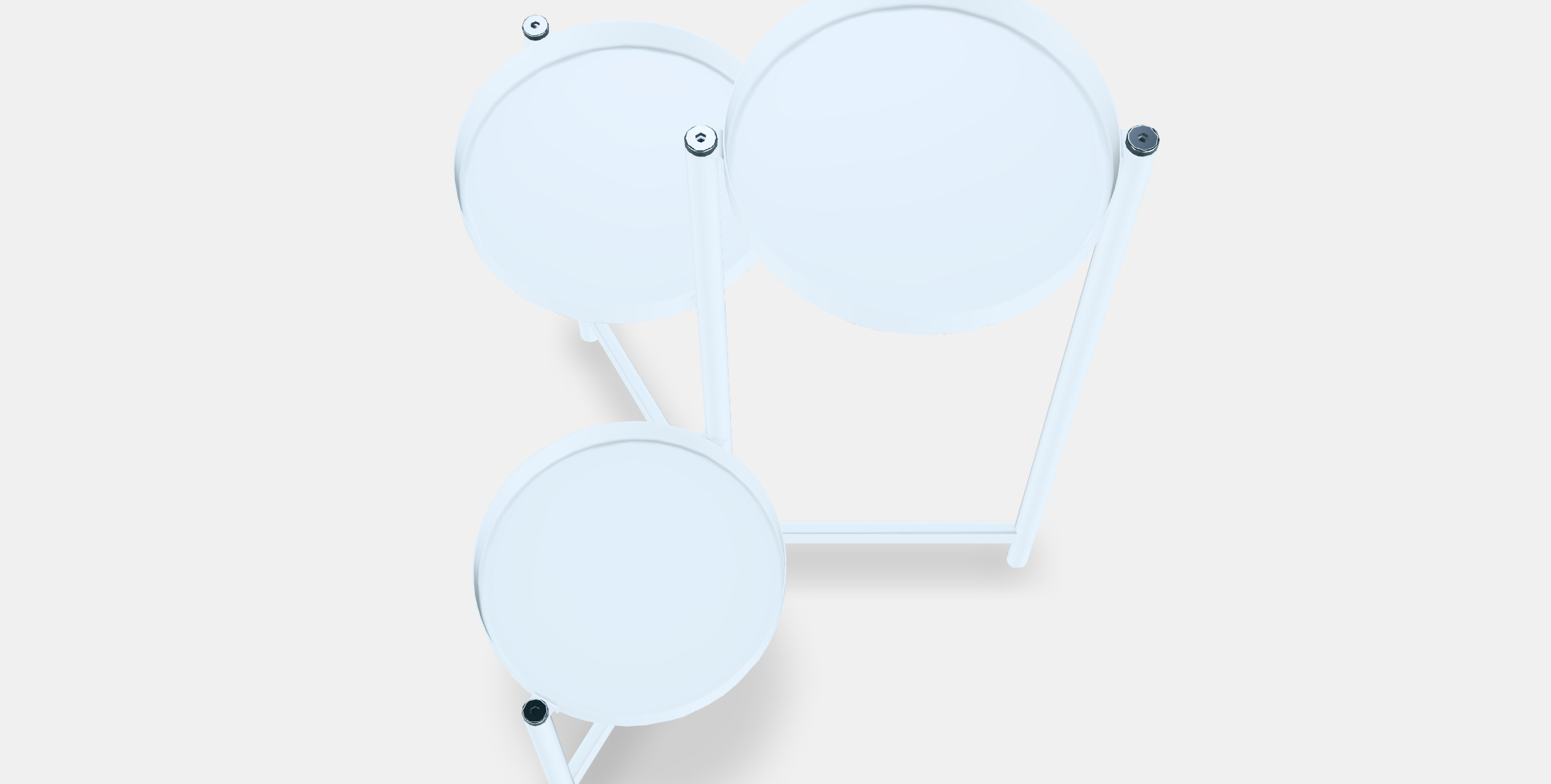 OLIVBLAD Plant stand 4 Low-poly 3D model_4