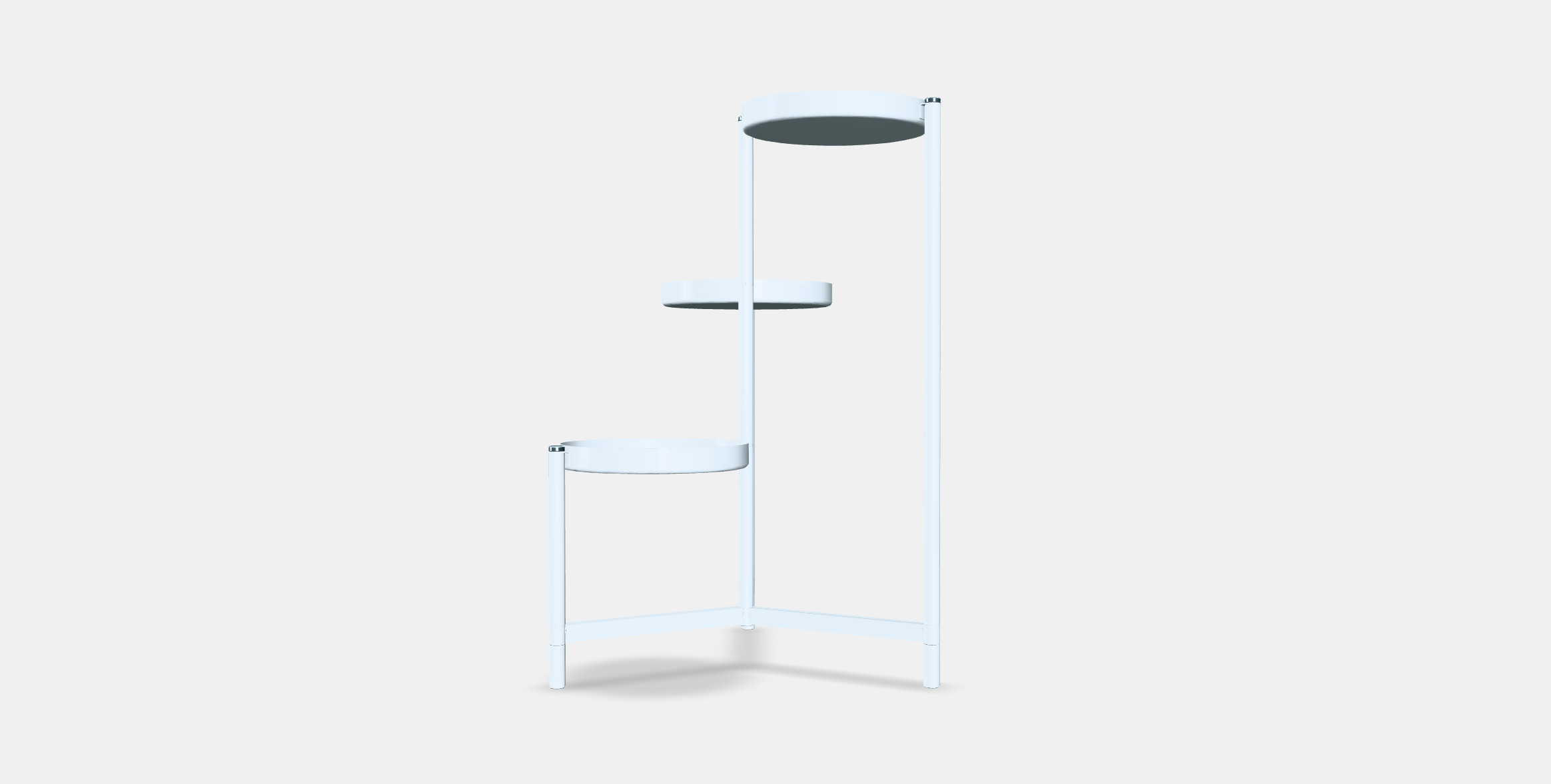 OLIVBLAD Plant stand 4 Low-poly 3D model_5