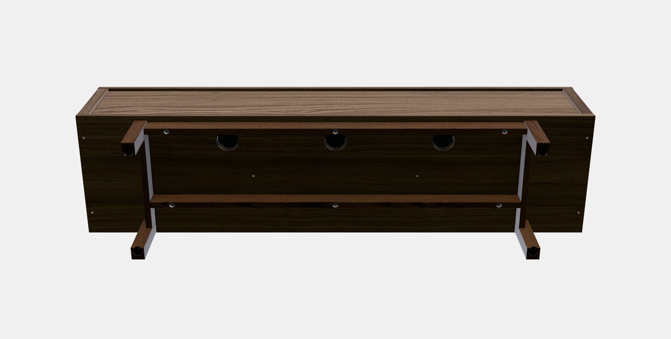 STOCKHOLM TV bench 3D model_7