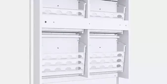 HEMNES Shoe cabinet with 4 compartments 1