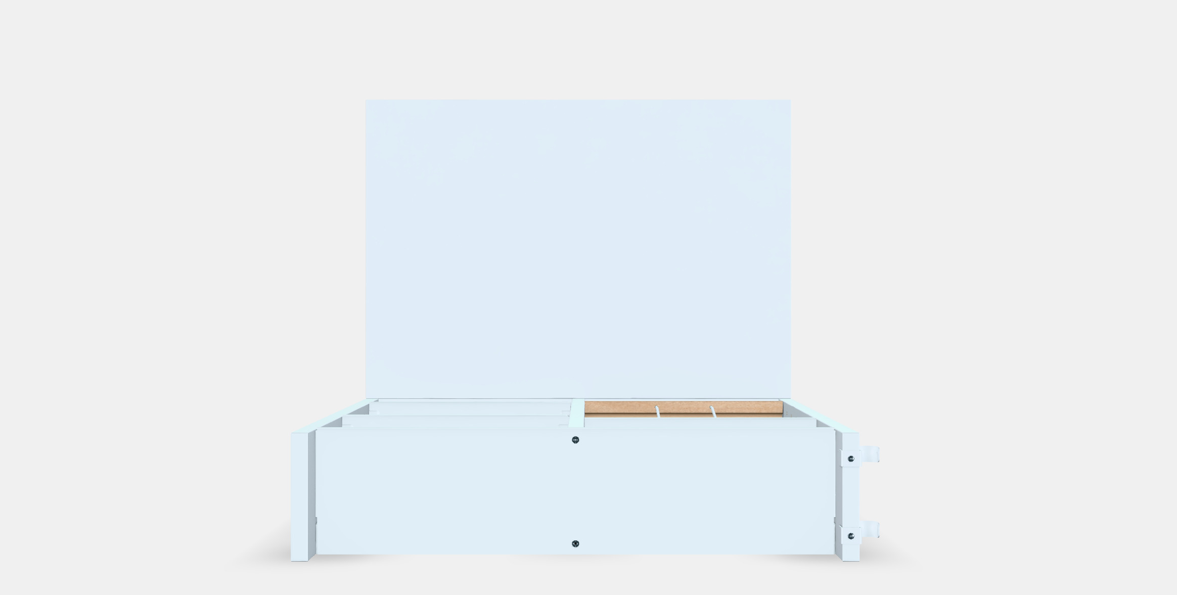 NORBERG wall folding table with storage 3D model_15