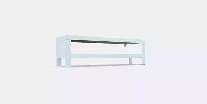 LACK TV bench Low-poly 3D model