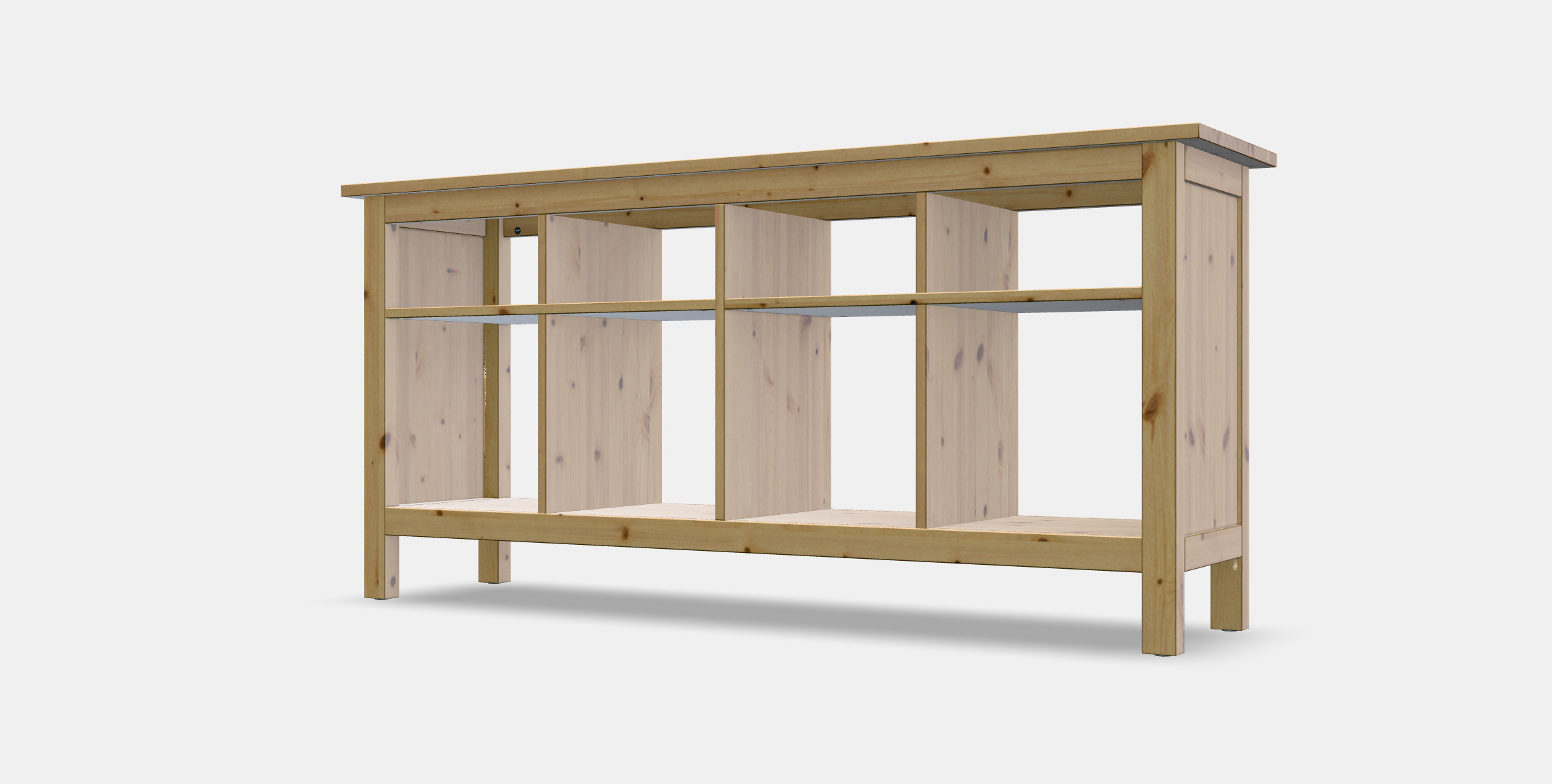 HEMNES storage table 3D model_13