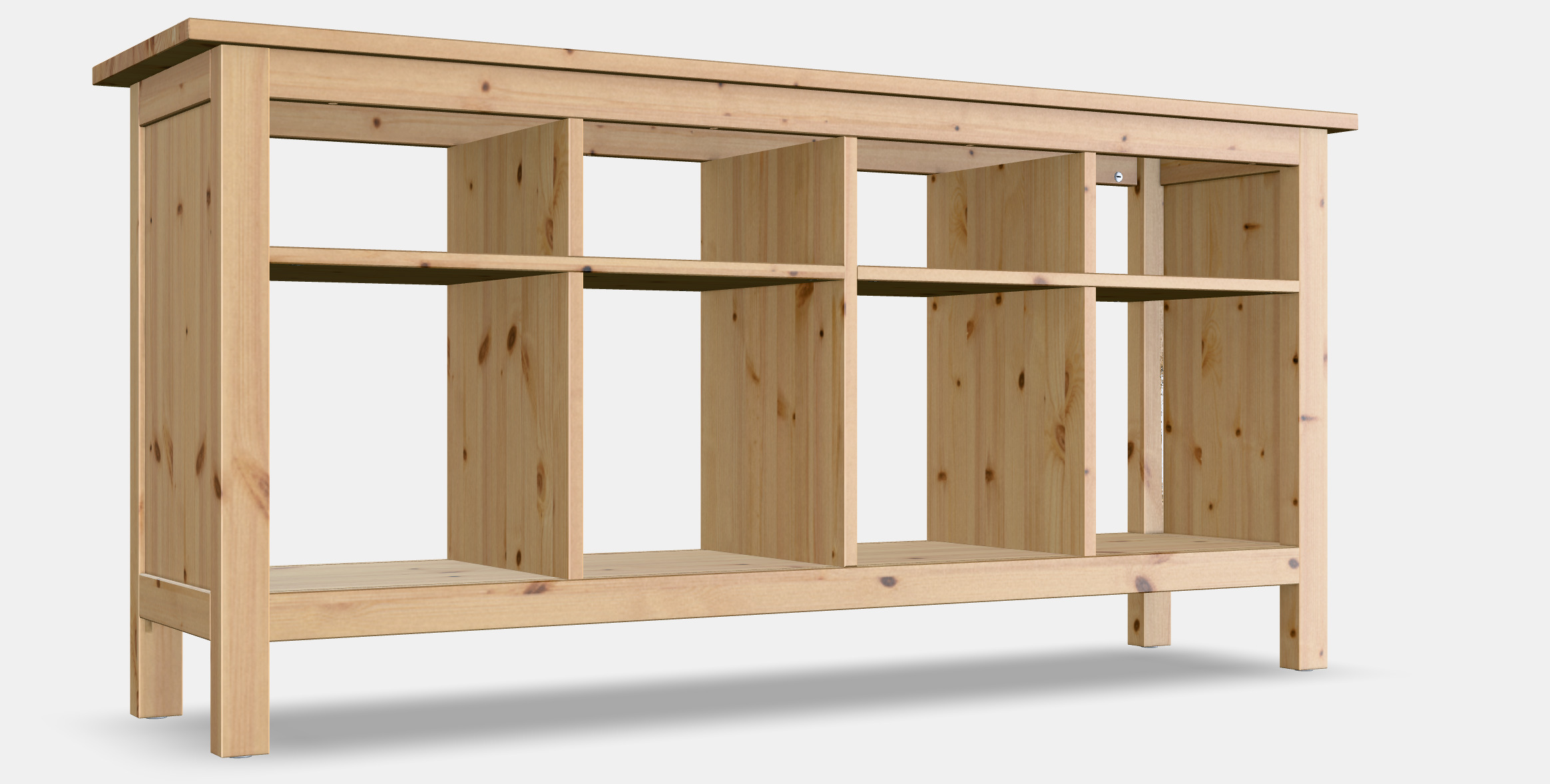 HEMNES storage table 3D model_6