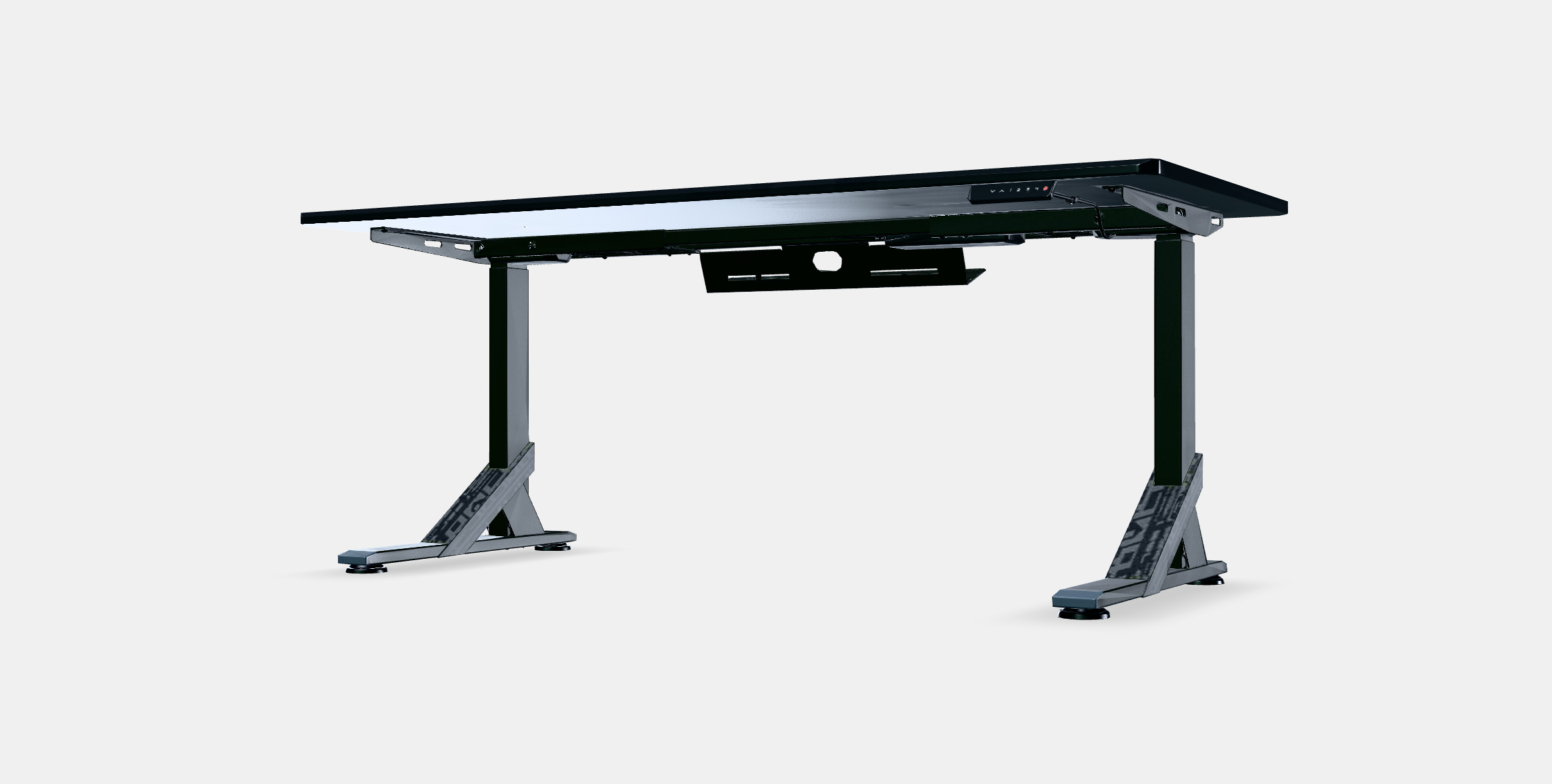 UPPSPEL Gaming desk Low-poly 3D model_15