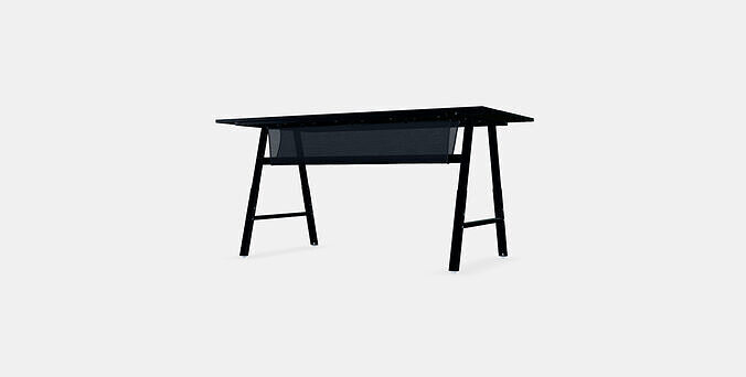 UTESPELARE Gaming desk 3D model 7