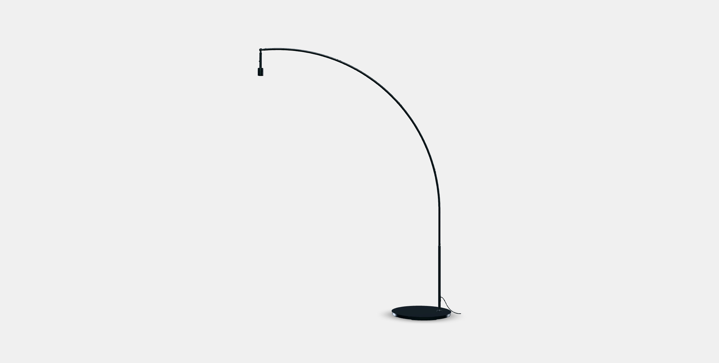 SKAFTET Floor lamp base arched 3D model_10