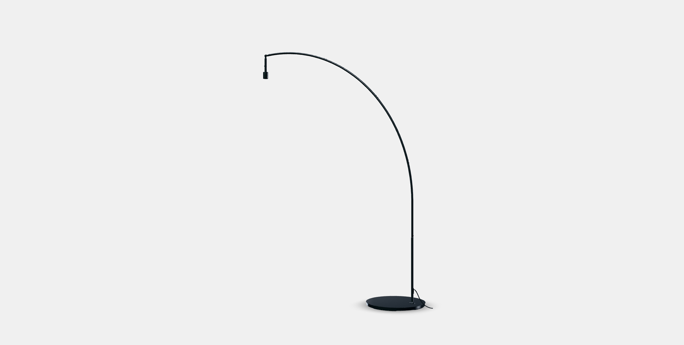 SKAFTET Floor lamp base arched 3D model_12