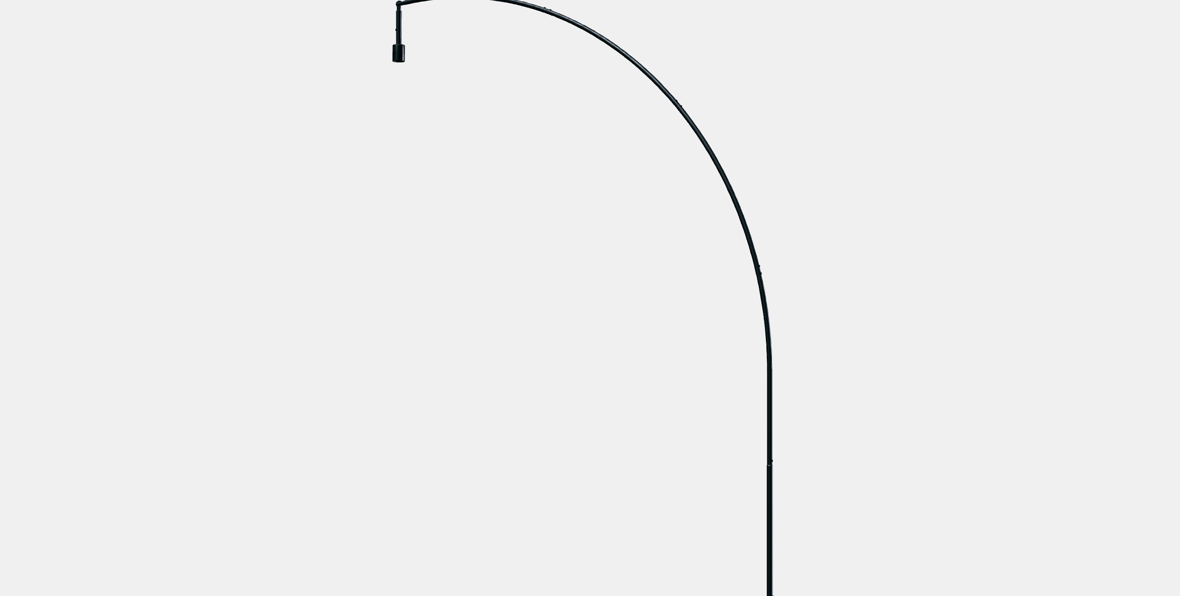SKAFTET Floor lamp base arched 3D model_13