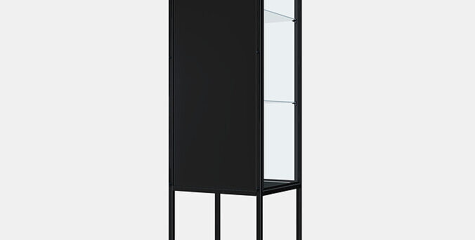 RUDSTA Glass-door cabinet 1 3D model 6