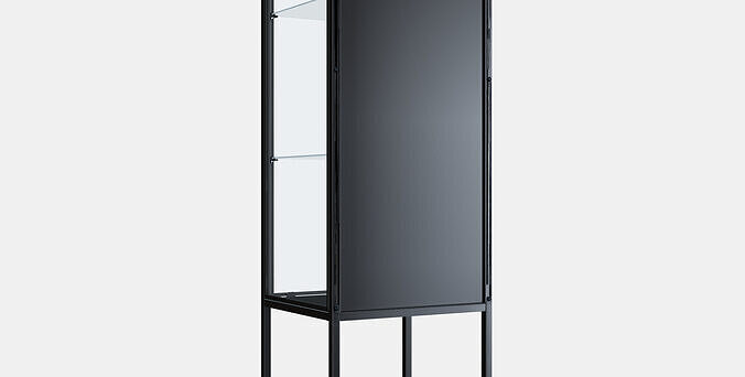 RUDSTA Glass-door cabinet 1 3D model 2