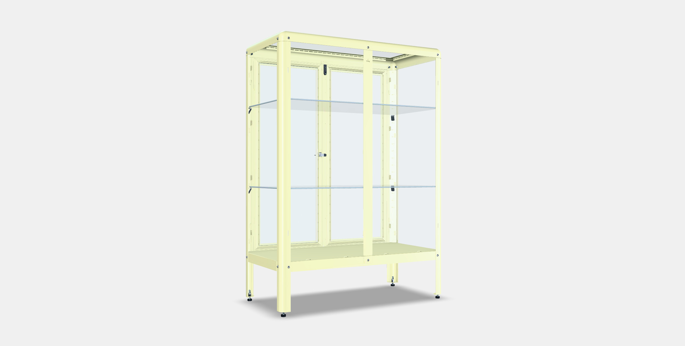 FABRIKOR Glass-door cabinet 1 3D model_16
