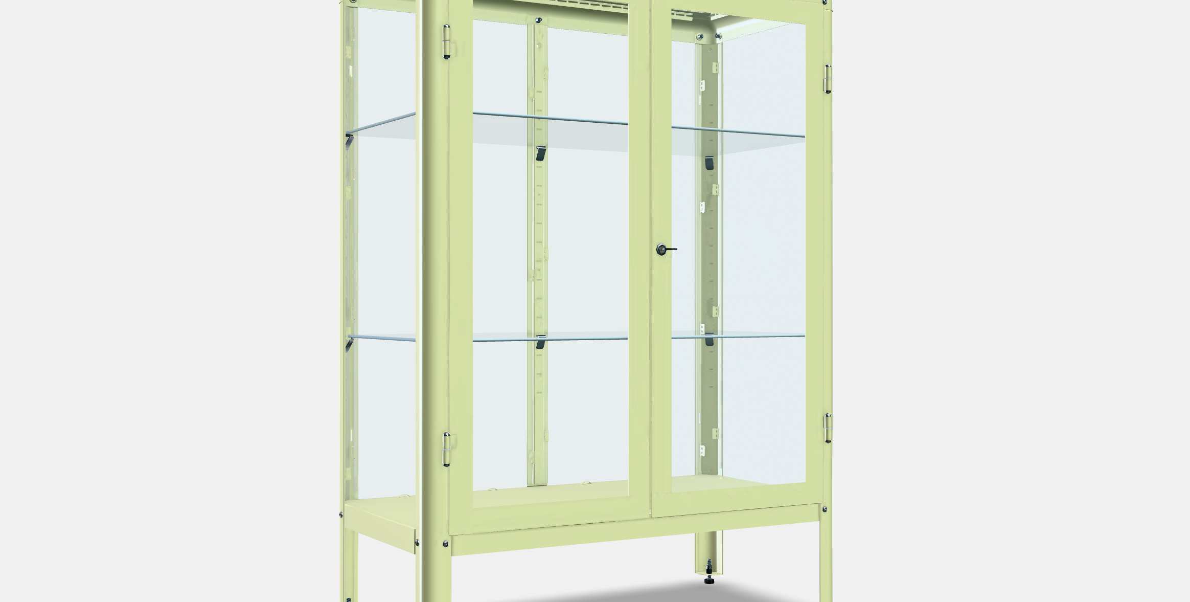 FABRIKOR Glass-door cabinet 1 3D model_9