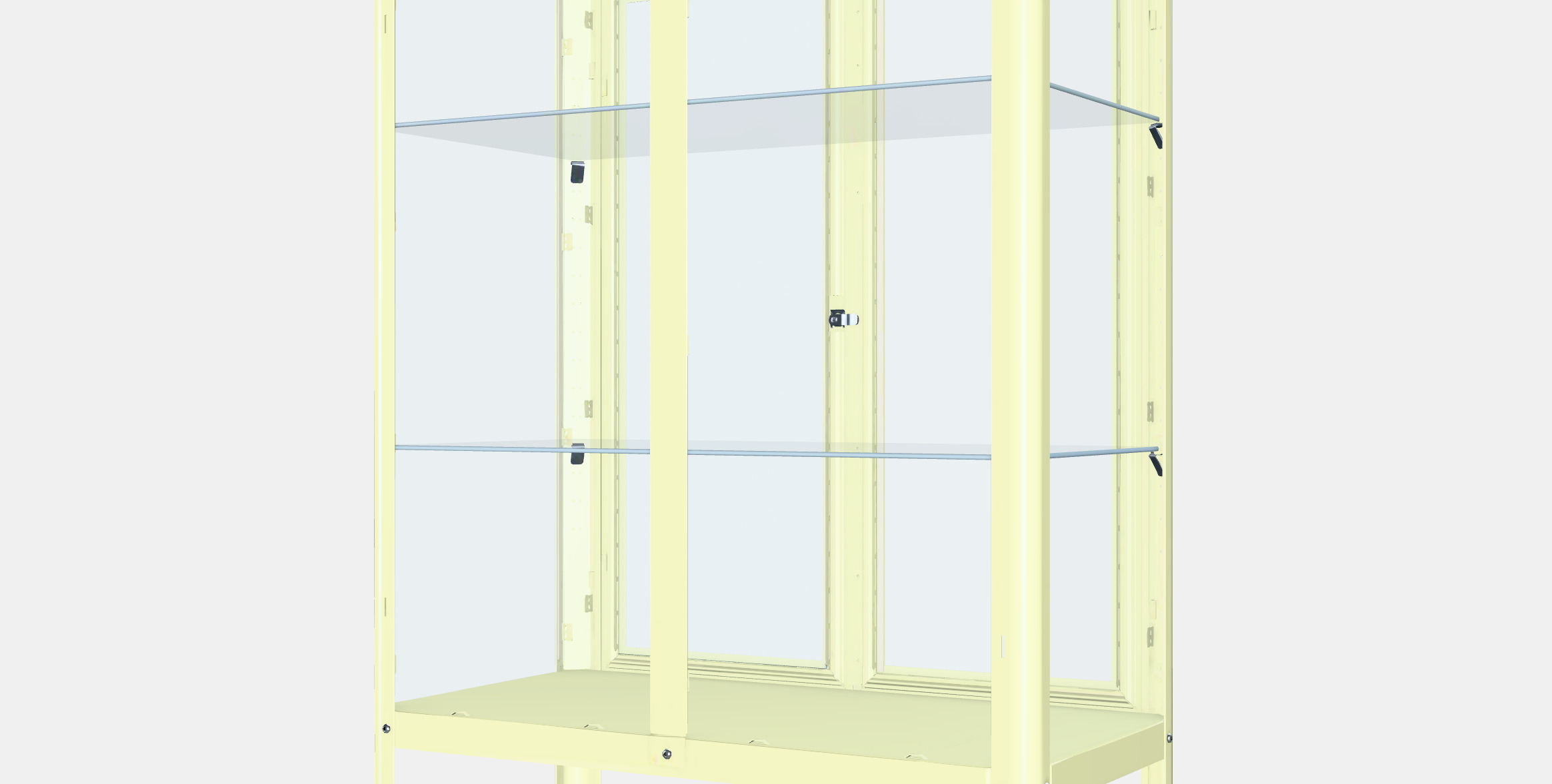 FABRIKOR Glass-door cabinet 1 3D model_8