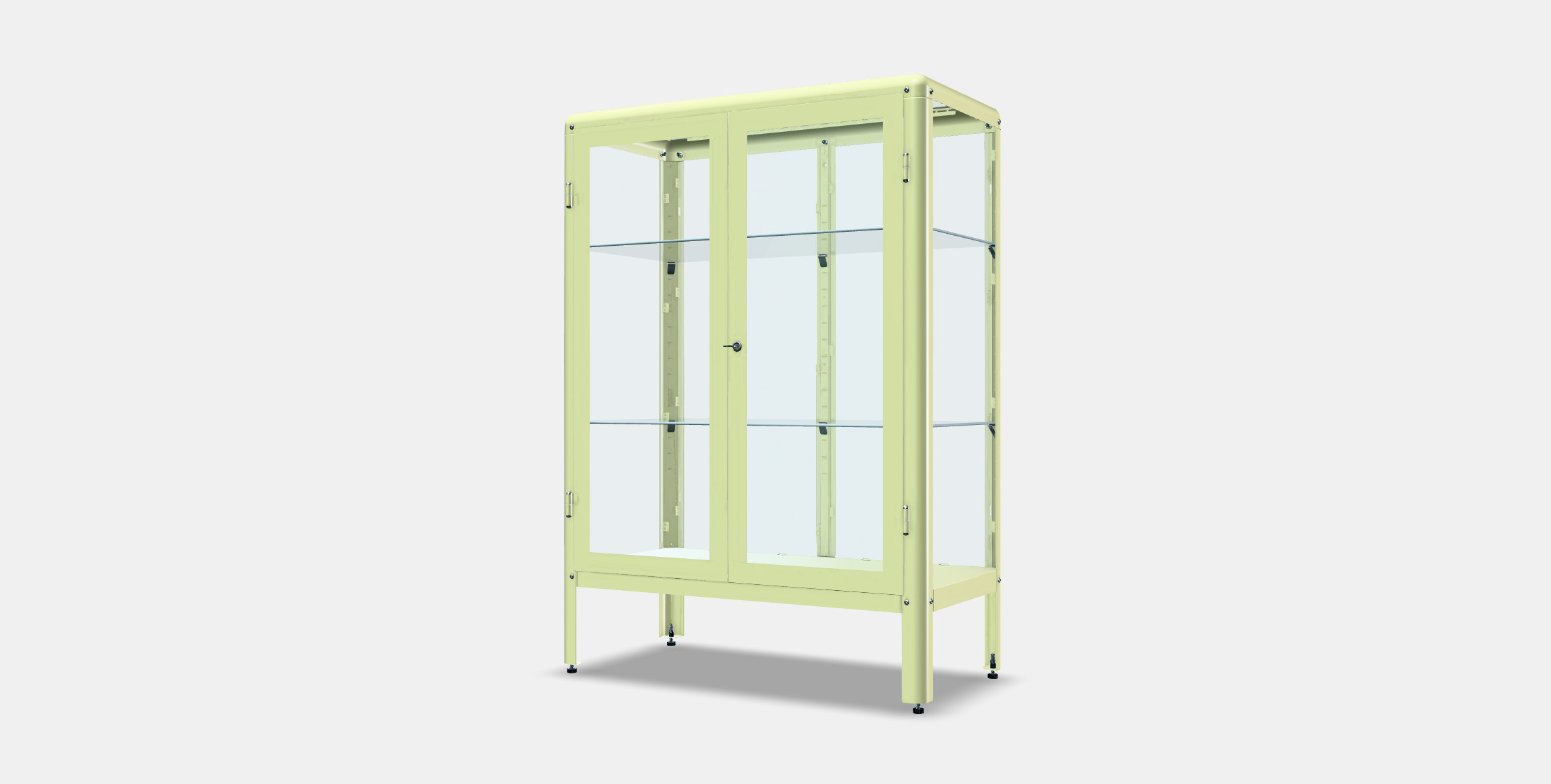 FABRIKOR Glass-door cabinet 1 3D model_12