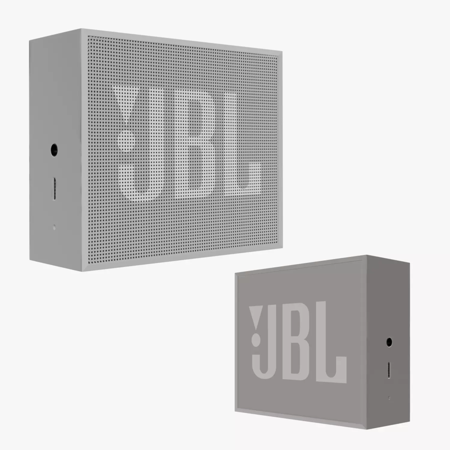 Speaker - JBL GO 1 Low-poly 3D model_0