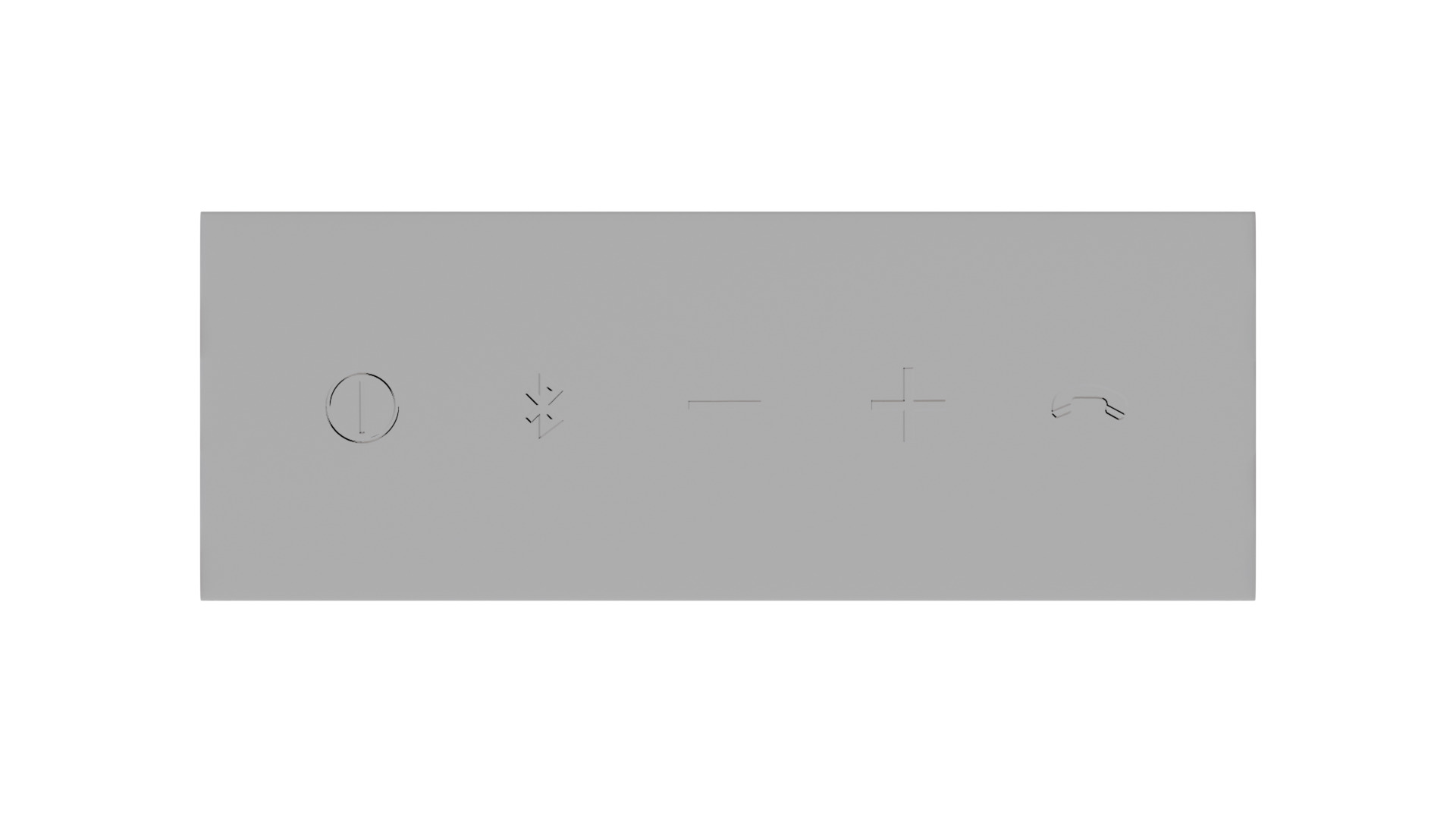 Speaker - JBL GO 1 Low-poly 3D model_3