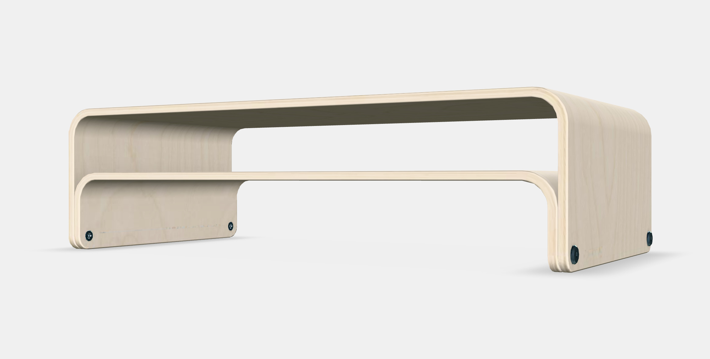 VATTENKAR Laptop-monitor stand Low-poly 3D model_6