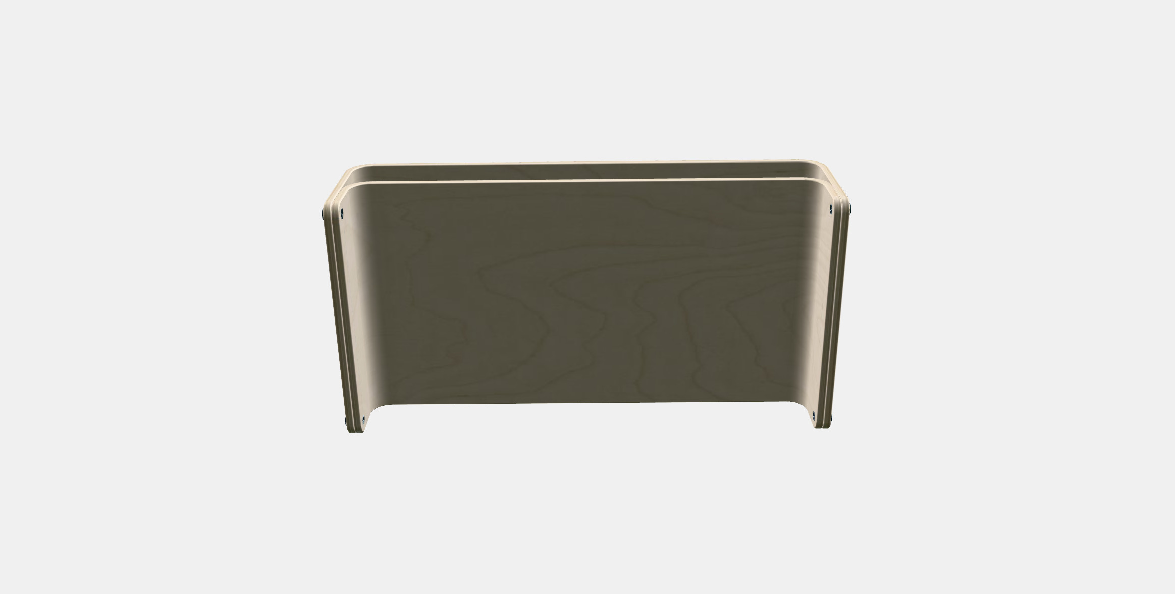 VATTENKAR Laptop-monitor stand Low-poly 3D model_7