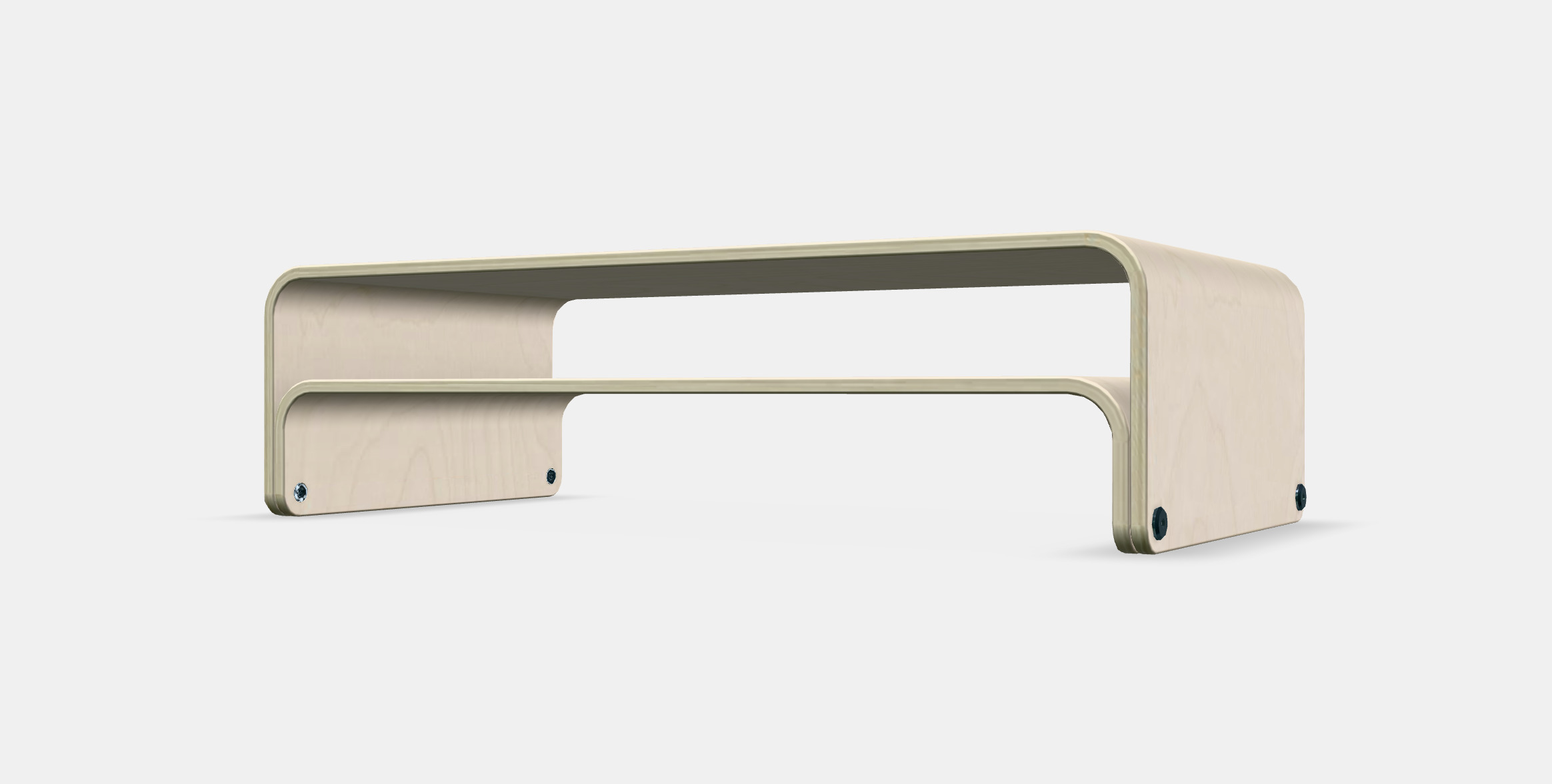 VATTENKAR Laptop-monitor stand Low-poly 3D model_13