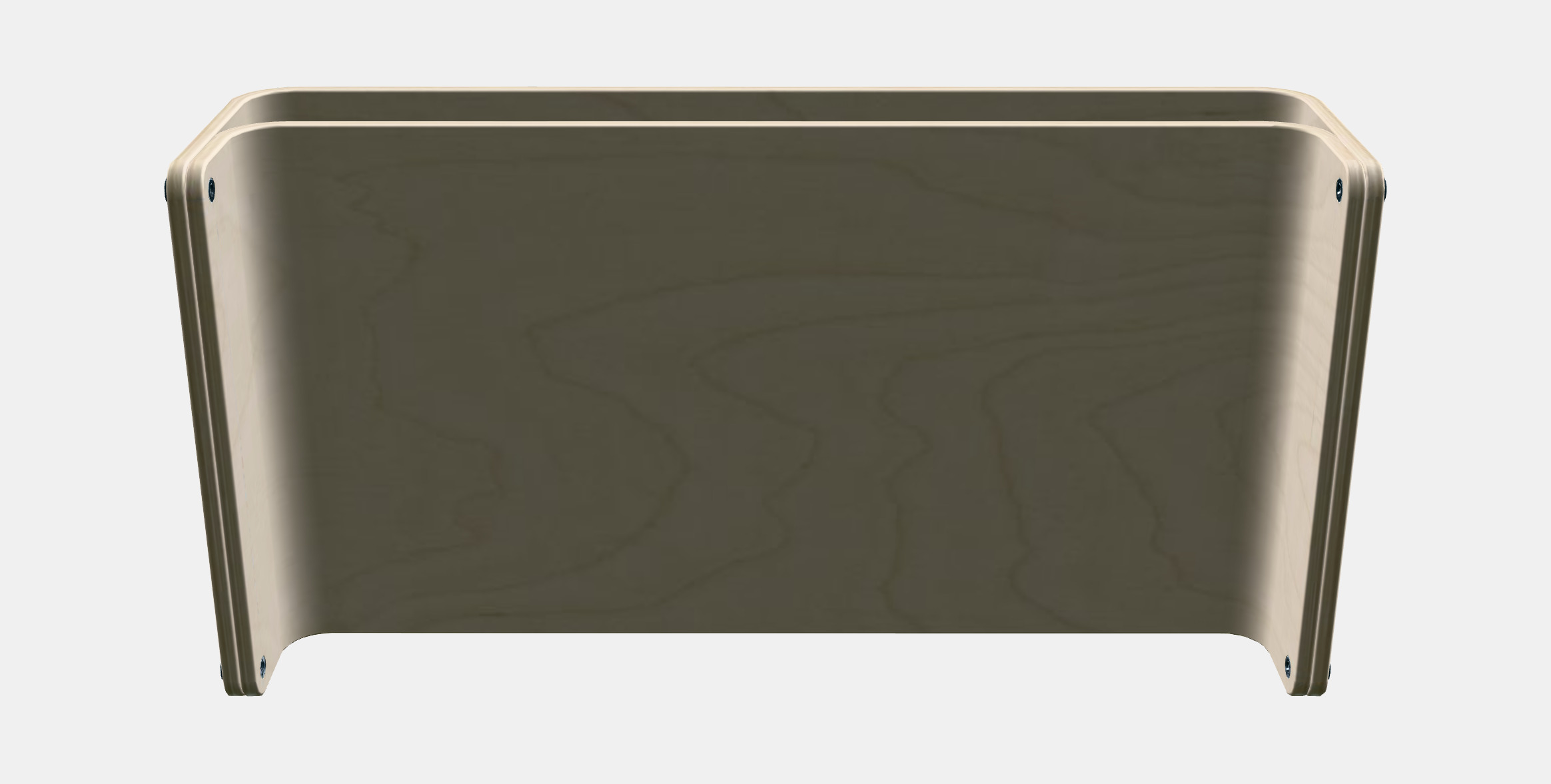 VATTENKAR Laptop-monitor stand Low-poly 3D model_8